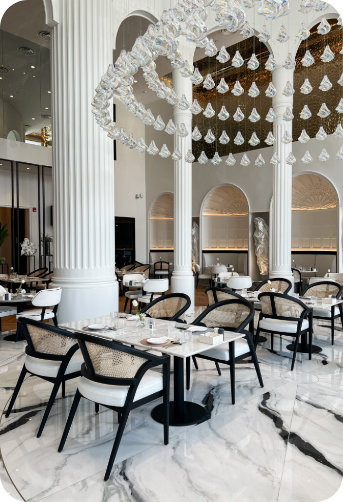 تفاصيل من المطبخ أو الأطباق